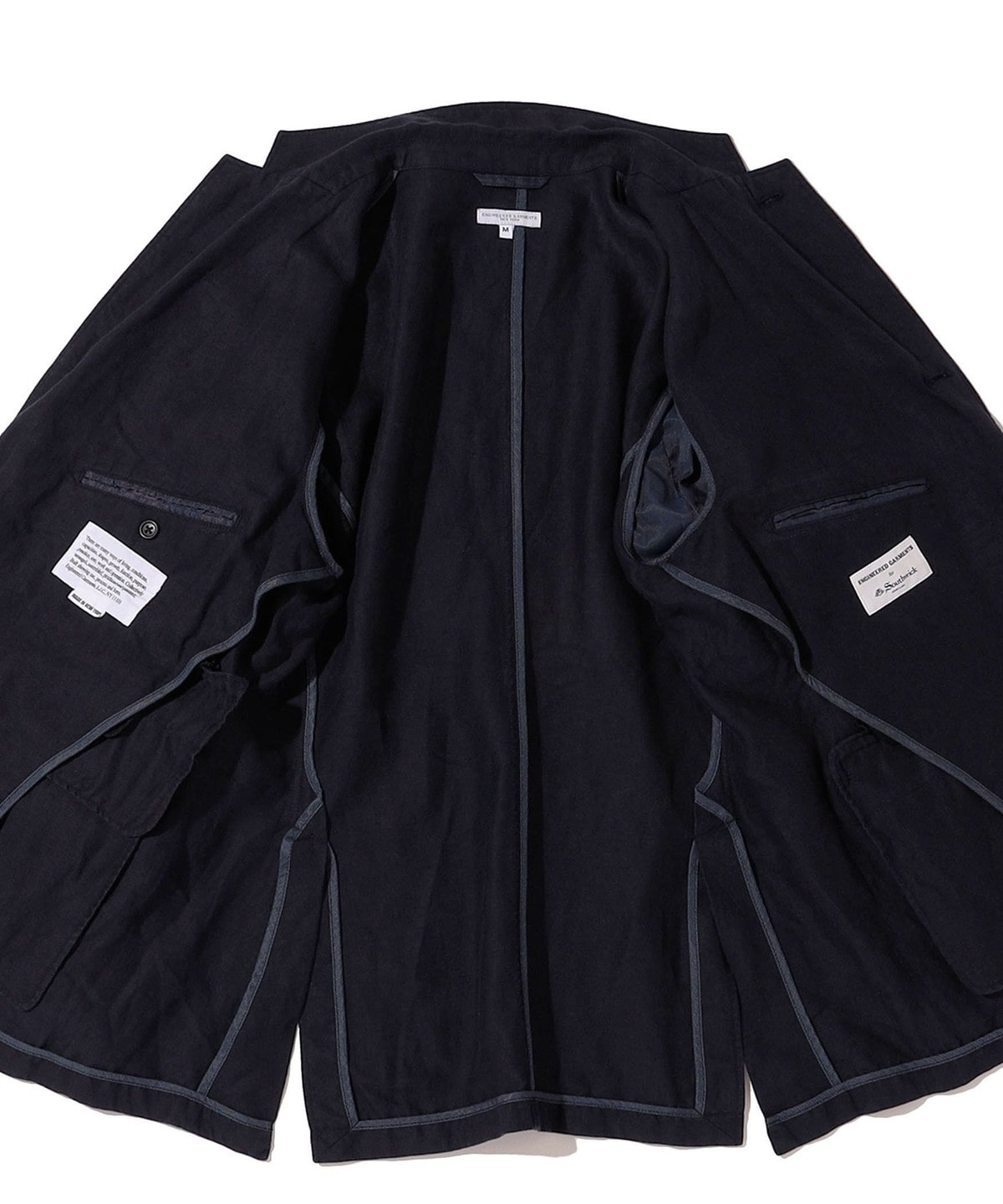 Southwick別注】Engineered Garments: Linen Navy Blazer Jacket 