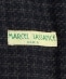 MARCEL LASSANCE: ウール／ポリエステル チェック 2ボタン ジャケット