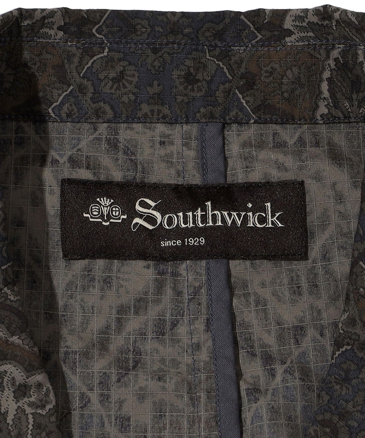 Southwick Gate Label: コロニアルプリント 3Bジャケット: アウター