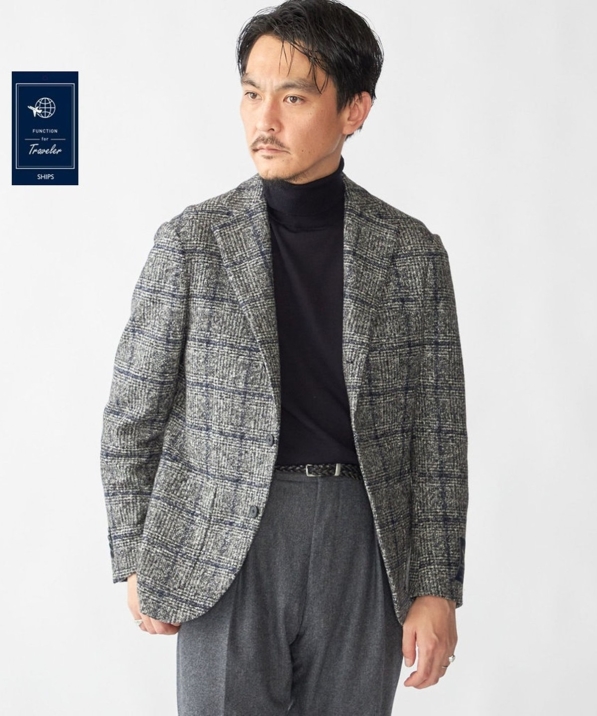 【hiro】SHIPS ツイードジャケット hiro】SHIPS ツイードジャケット hiro】SHIPS ツイード