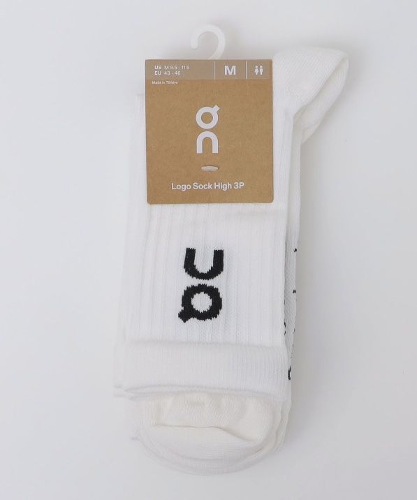 On: Logo Sock High 3P