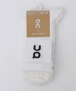 On: Logo Sock High 3P