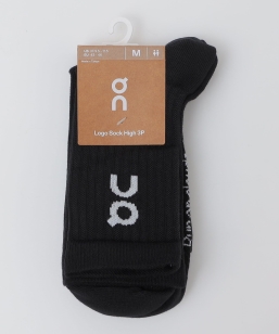 On: Logo Sock High 3P