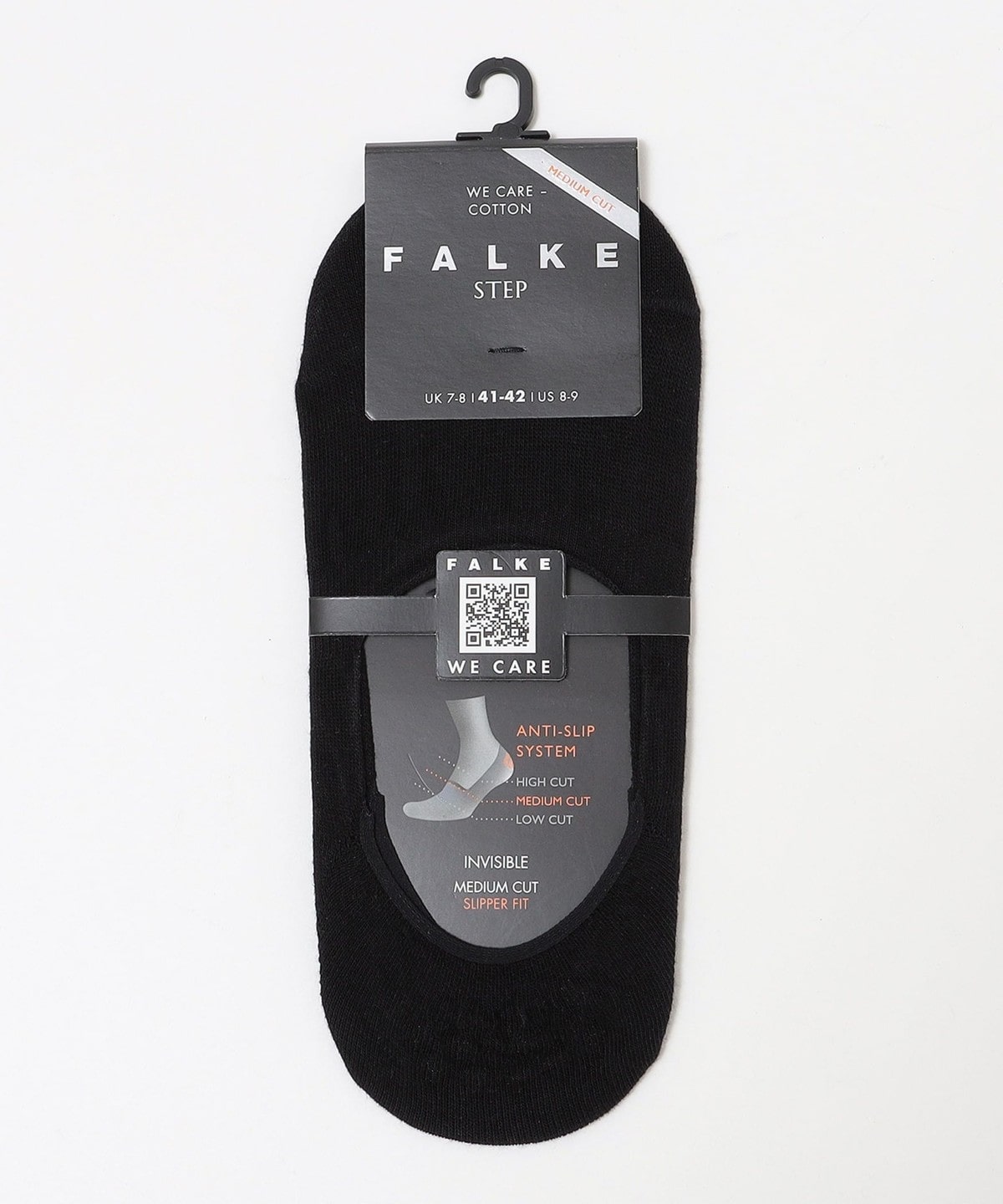 FALKE: STEP INVISIBLE ソックス ブラック