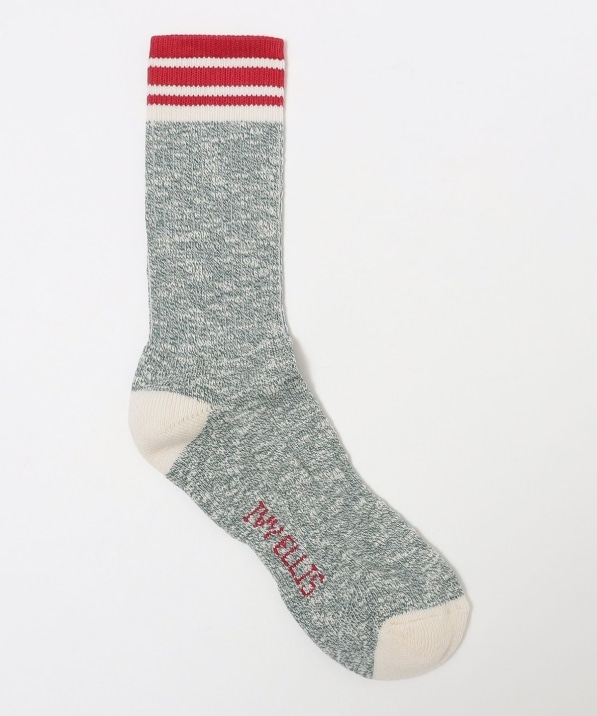 IVY ELLIS: Slub Line Socks