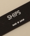 SHIPS: 25mm プレーン レザー ベルト