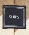 SHIPS:レップ ストライプ ネクタイ