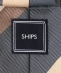 SHIPS: トリコロール グレージュ ストライプ ネクタイ