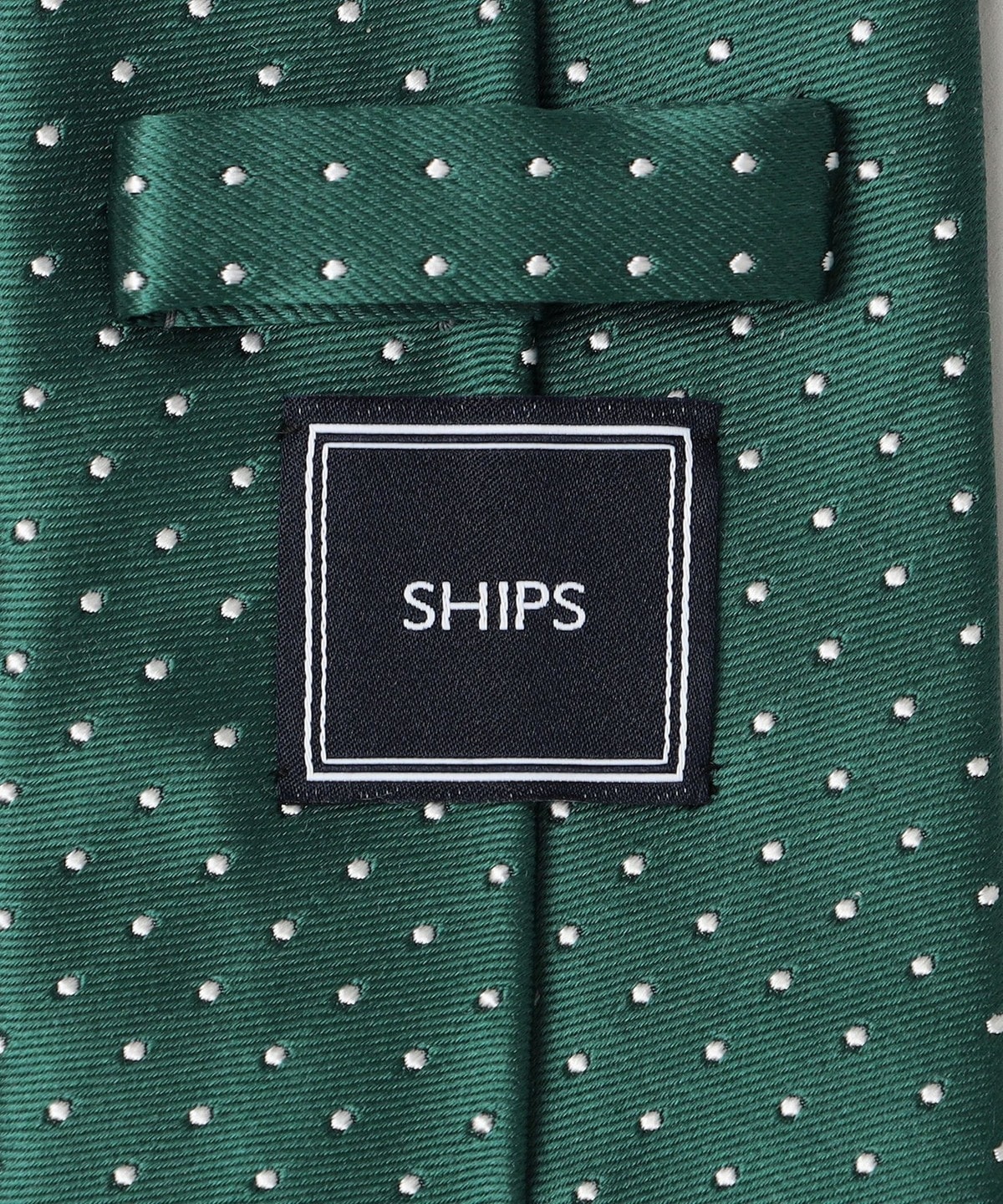 SHIPS:バックサテン ピンドット ネクタイ: スーツ/ビジネス小物 SHIPS 