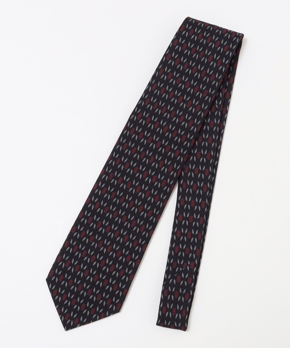 NICKY ニッキー SHIPS シップス クレスト ネクタイ ウール シルク