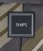 SHIPS: シルク  オルタネイト ストライプ ネクタイ