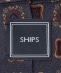 SHIPS: ラグジュアリー ビンテージ コモン プリント ネクタイ