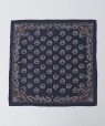 NOMARHYTHM TEXTILE: PAISLEY SILK BANDANA SCARF �l�C�r�[
