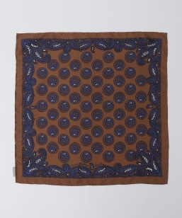 NOMARHYTHM TEXTILE: PAISLEY SILK BANDANA SCARF