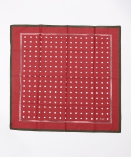 Drake's: POLKA DOT BANDANA