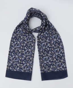 MARCEL LASSANCE: COTTON/SILK PRINT STOLE