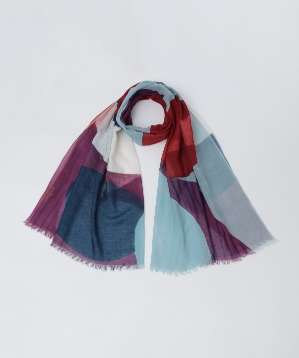 MARCEL LASSANCE: COTTON PRINT STOLE