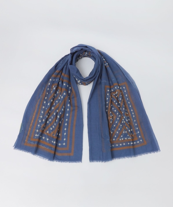 MARCEL LASSANCE: COTTON HAND EMBROIDERY STOLE