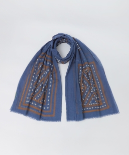 MARCEL LASSANCE: COTTON HAND EMBROIDERY STOLE