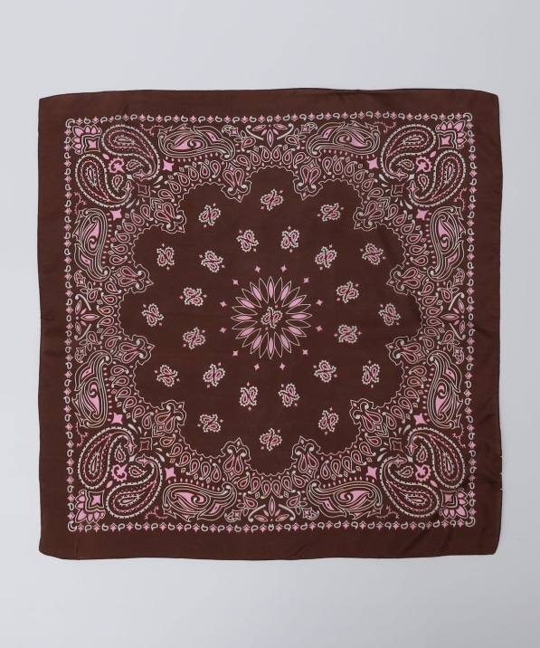 MARCEL LASSANCE: SILK PRINT BANDANA INDIA
