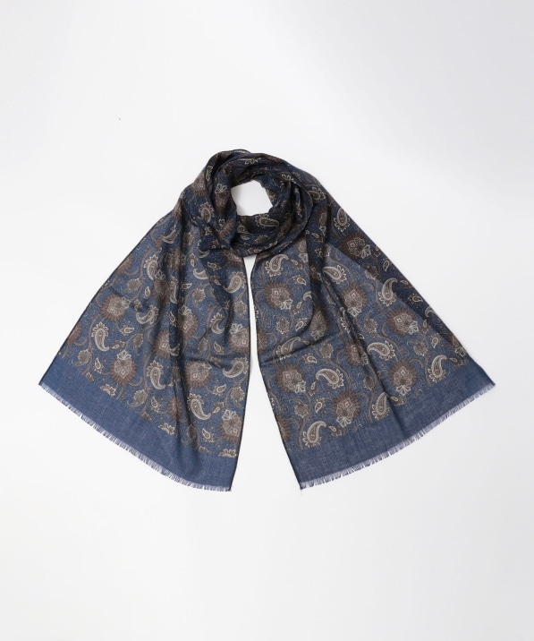 MARCEL LASSANCE: PAISLEY PRINT STOLE