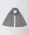 PORTER CLASSIC: FLANNEL GINGHAM STOLE _[NO[