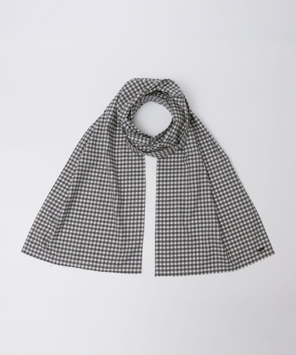 PORTER CLASSIC: FLANNEL GINGHAM STOLE