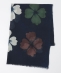 MARCEL LASSANCE: WOOL FOWER PRINT STOLE