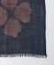 MARCEL LASSANCE: WOOL FOWER PRINT STOLE