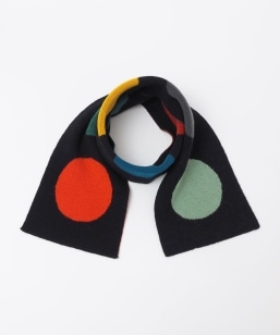 JO GORDON: Small Multicolour spot scarf