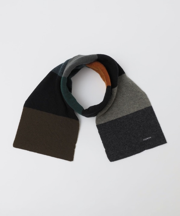 JO GORDON: Small Colourblock Scarf｜ SHIPS 公式サイト