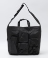 BAICYCLON by bagjack: MULTI POCKET 2WAY TOTE BAG MEDIUM (BLACK2) ubN