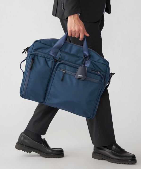 新品 SHIPS シップス 3WAY ビズワイドブリーフバッグ 新色追加】【WEB限定】SHIPS: 3WAY ビズ ワイド ブリーフ バッグ