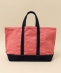 STANLEY & SONS: CANVAS SUEDE TOTE M