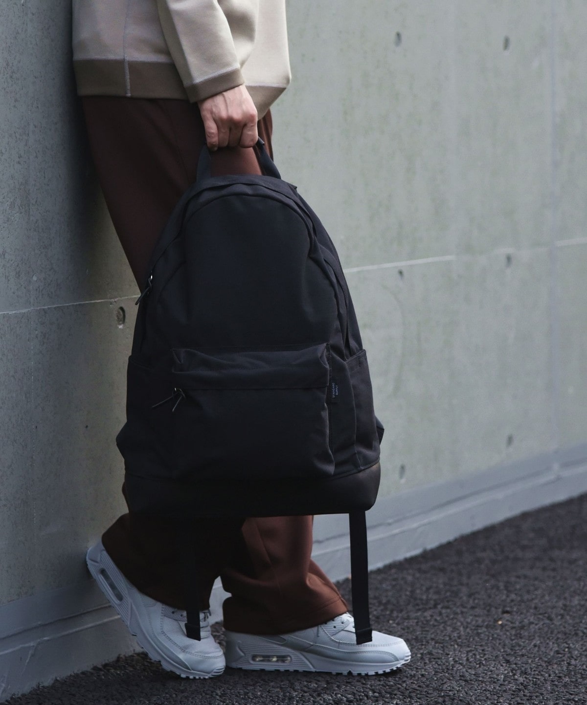 【SHIPS別注】STANDARD SUPPLY: CORDURA(R) DAILY DAY PACK ブラック