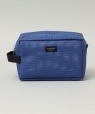 【SHIPS別注】STANDARD SUPPLY: MESH SQUARE POUCH M ブルー