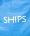 【WEB限定】SHIPS: パッカブル ナイロン SHIPS ロゴ エコ バッグ