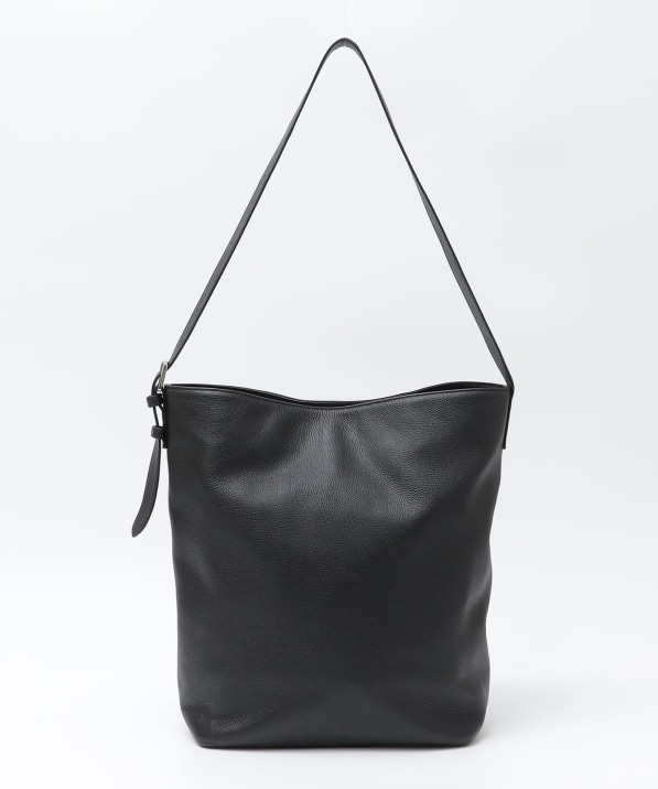 SHIPS: ソフト シュリンク レザー ショルダー バッグ｜ SHIPS