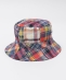 ORIGINAL MADRAS TRADING COMPANY: MADRAS PATCHWORK BUCKET HAT