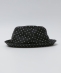 ENGINEERED GARMENTS: PORKPIE HAT DOT TAFFETA