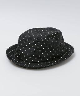 ENGINEERED GARMENTS: PORKPIE HAT DOT TAFFETA