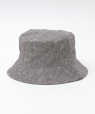 GRILLO: LINEN BUCKET HAT �_�[�N�O���[