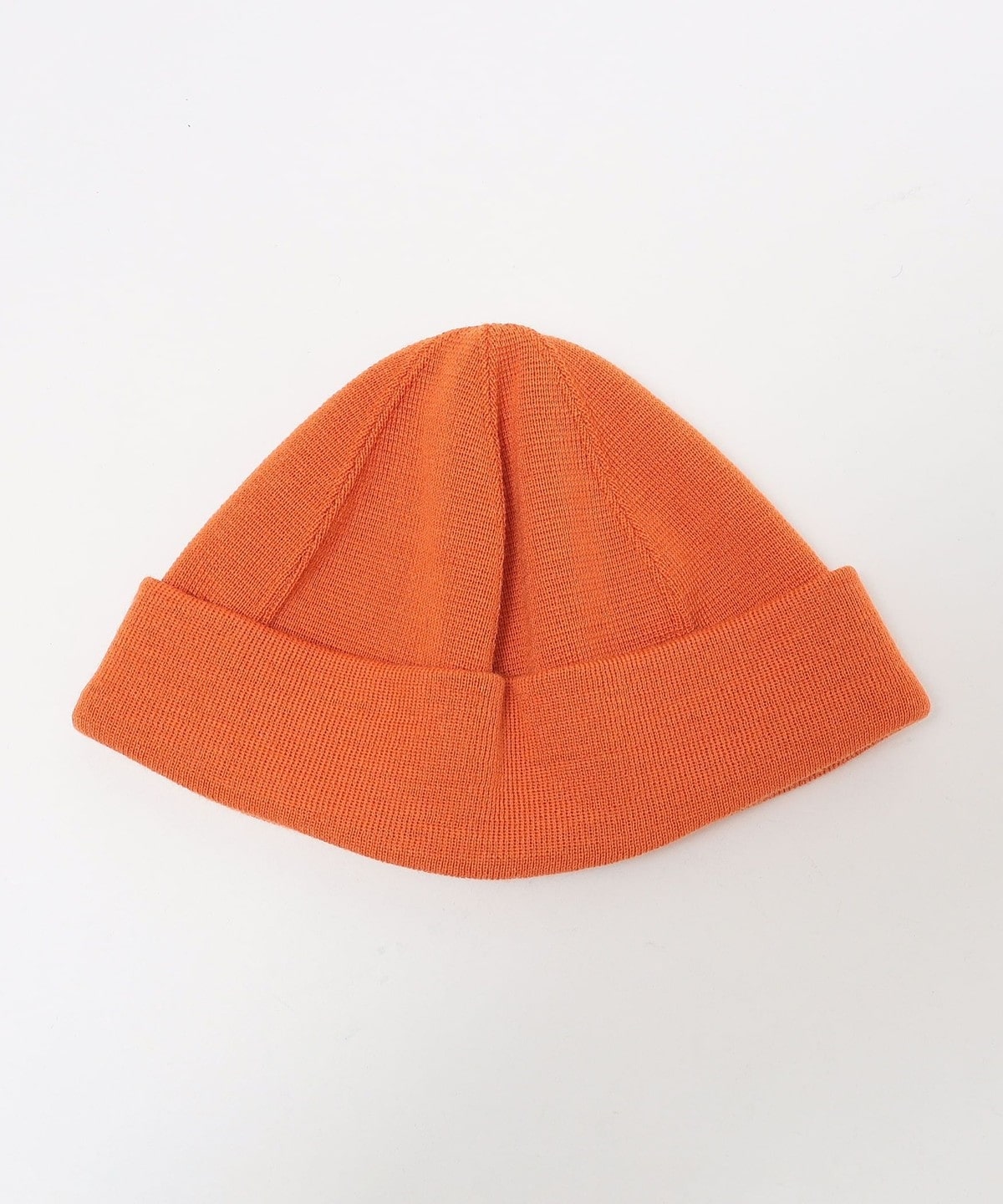 ROYAL MER: スワン ニット キャップ ニット帽 オレンジ