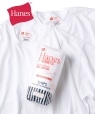 Hanes×SHIPS: 別注 NEW Tシャツ Japan Fit (2枚組) ホワイト