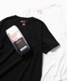 Hanes×SHIPS: 別注 NEW Japan Fit COMFORT WEIGHT 5.3 with POCKET WHITE&BLACK/WHITE&N ブラック