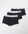 *Calvin Klein: ローライズ トランクス 3パックセット ブラック