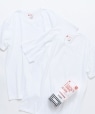 Hanes×SHIPS: 別注New Japan Fit Tシャツ （2枚組） ホワイト