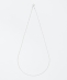 City Ambient Products: SILVER925 GROOVE OVAL CHAIN NECKLACE
