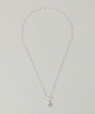 XOLO: GLITTER LINK NECKLACE ネックレス シルバー