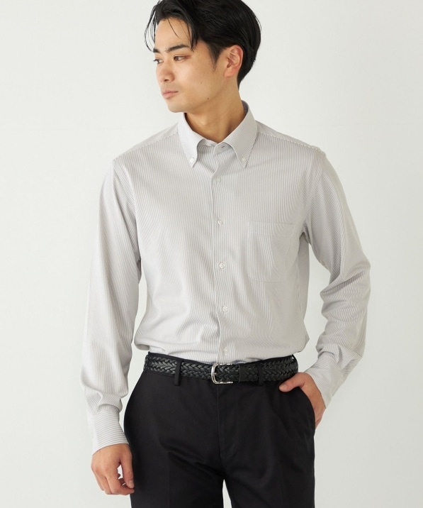 予約》SHIPS Colors:〈吸水速乾〉SMART TECH(R) ボタンダウン シャツ